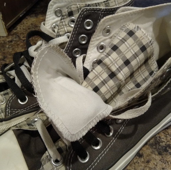 Converse Double Tongue & Upper High Tops - Picture 3 of 7